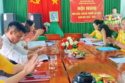 HỘI NGHỊ NHÀ GIÁO, QLCBGD, NGƯỜI LAO ĐỘNG NĂM HỌC 2024-2025